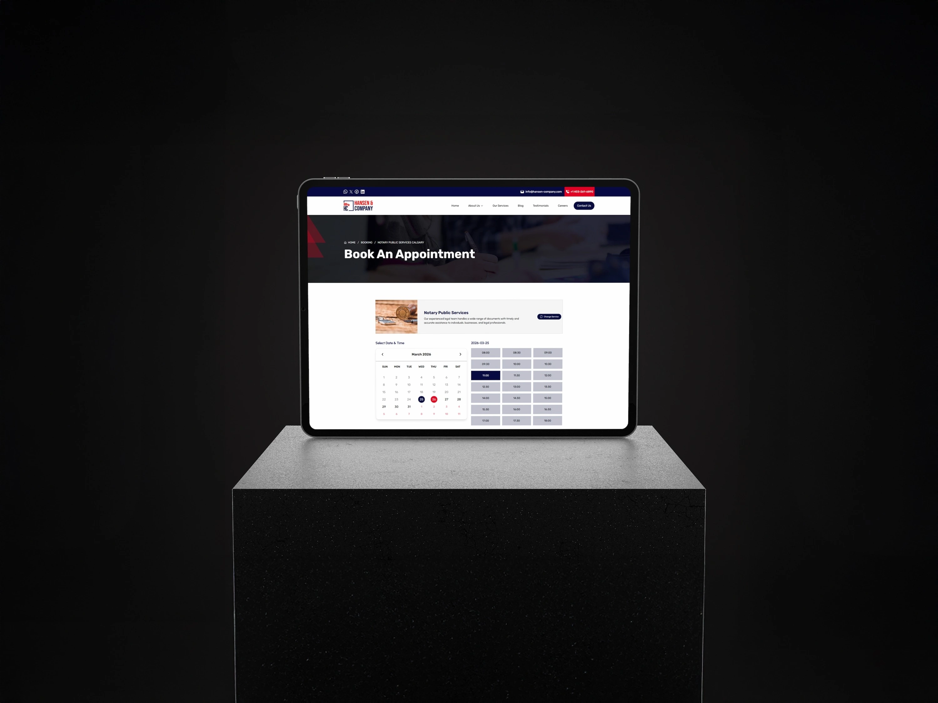 Appointment Booking Portal